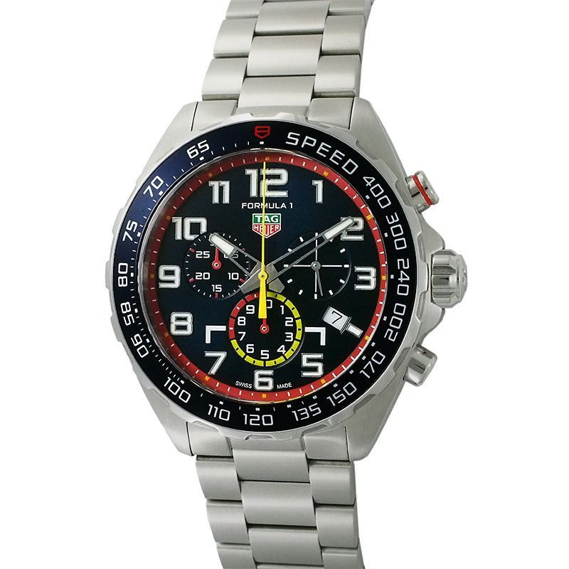 タグ・ホイヤー TAG Heuer フォーミュラ1 クロノグラフ レッドブル レーシング メンズ クオーツ 仕上/電池交換済 CAZ101AL