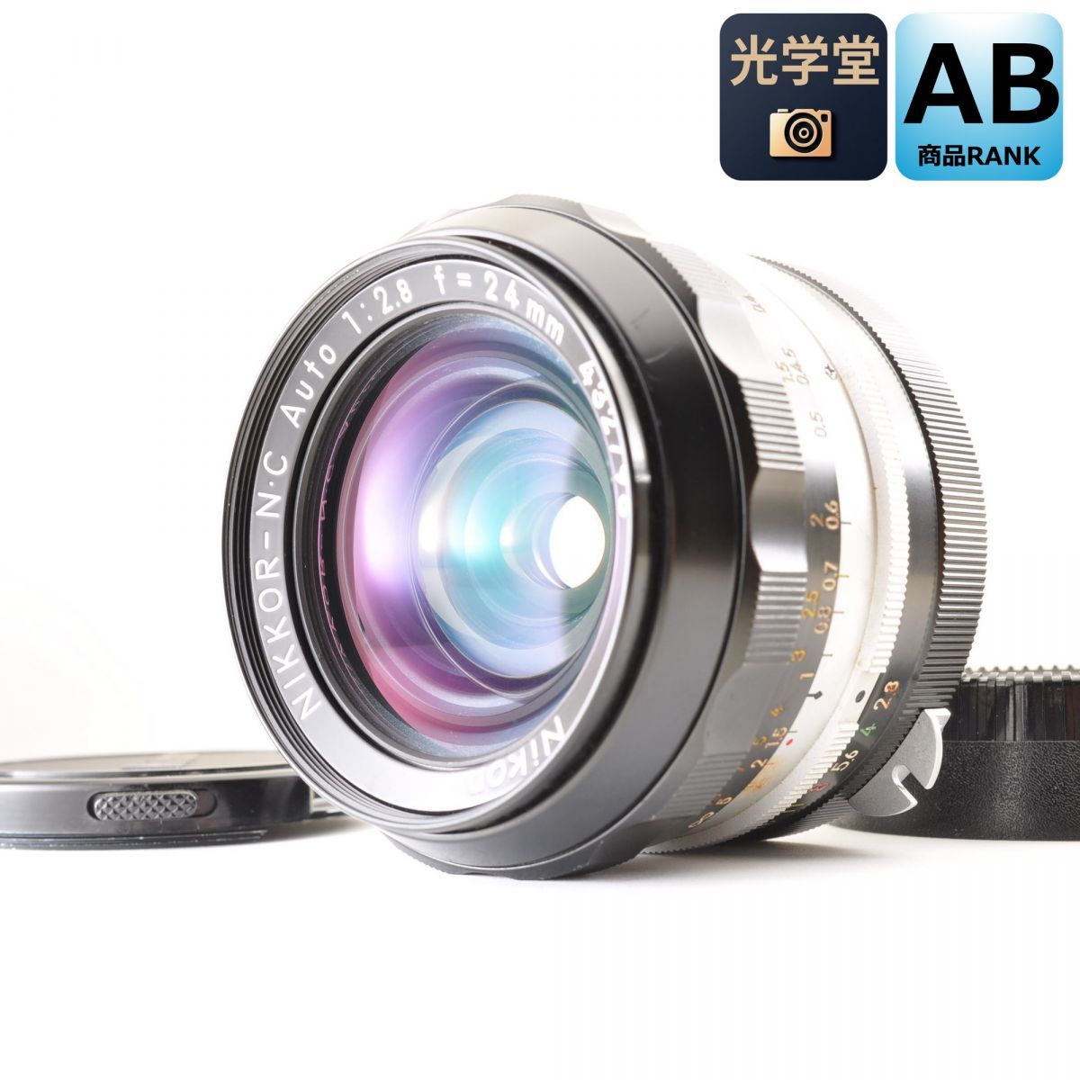 Nikon Nikkor-NC Auto 24mm F2.8 単焦点 カメラレンズ 交換レンズ ニコン S/N:432798