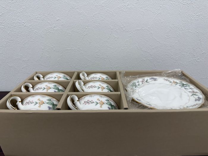 ノリタケ RAVISSANTE(ラヴィサント) カップ＆ソーサー 6客セット