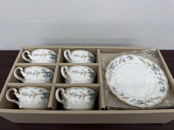 ノリタケ RAVISSANTE(ラヴィサント) カップ＆ソーサー 6客セット