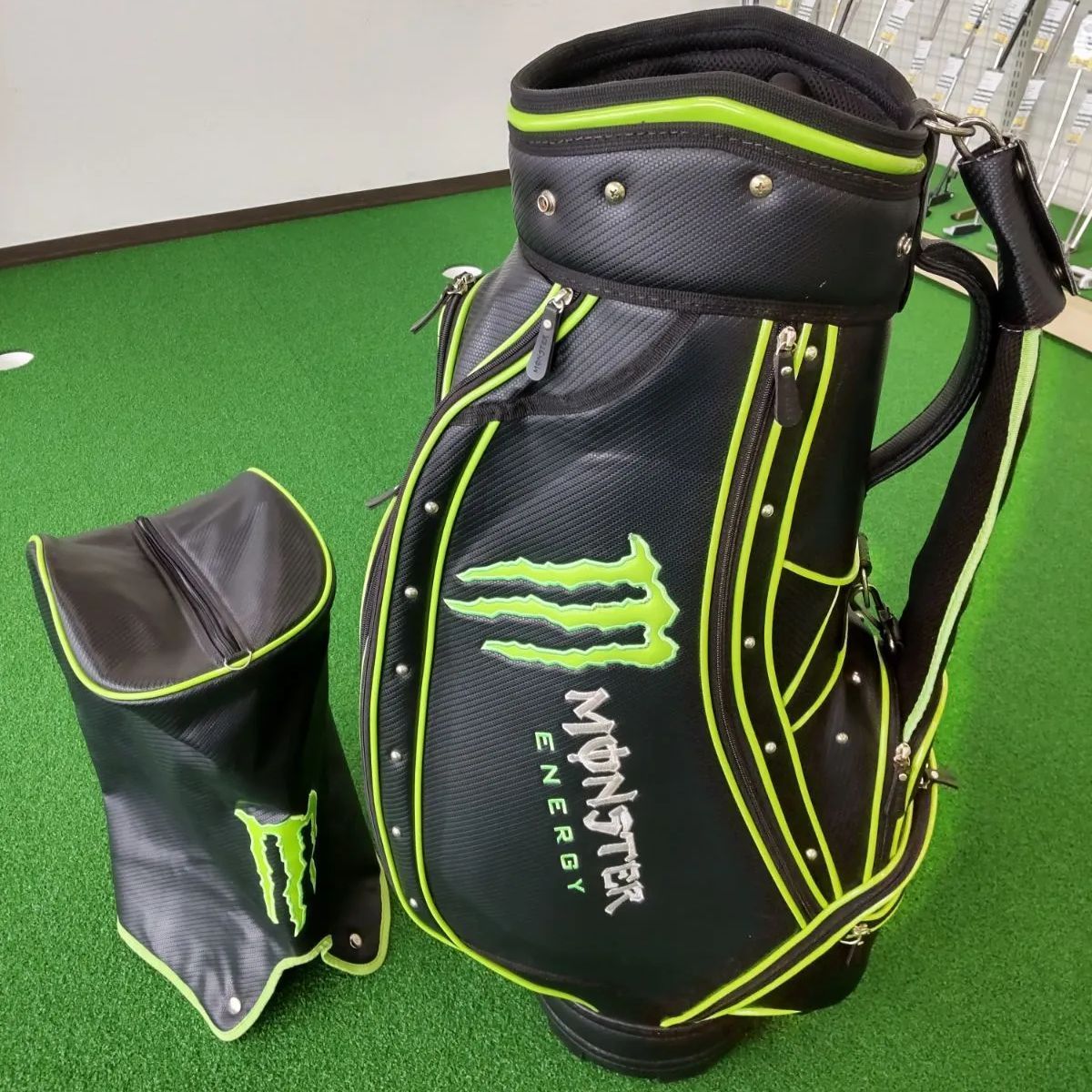 ★MONSTER　ENERGY　モンスターエナジー　キャディバック　中古　ゴルフドゥ！河口湖インター店