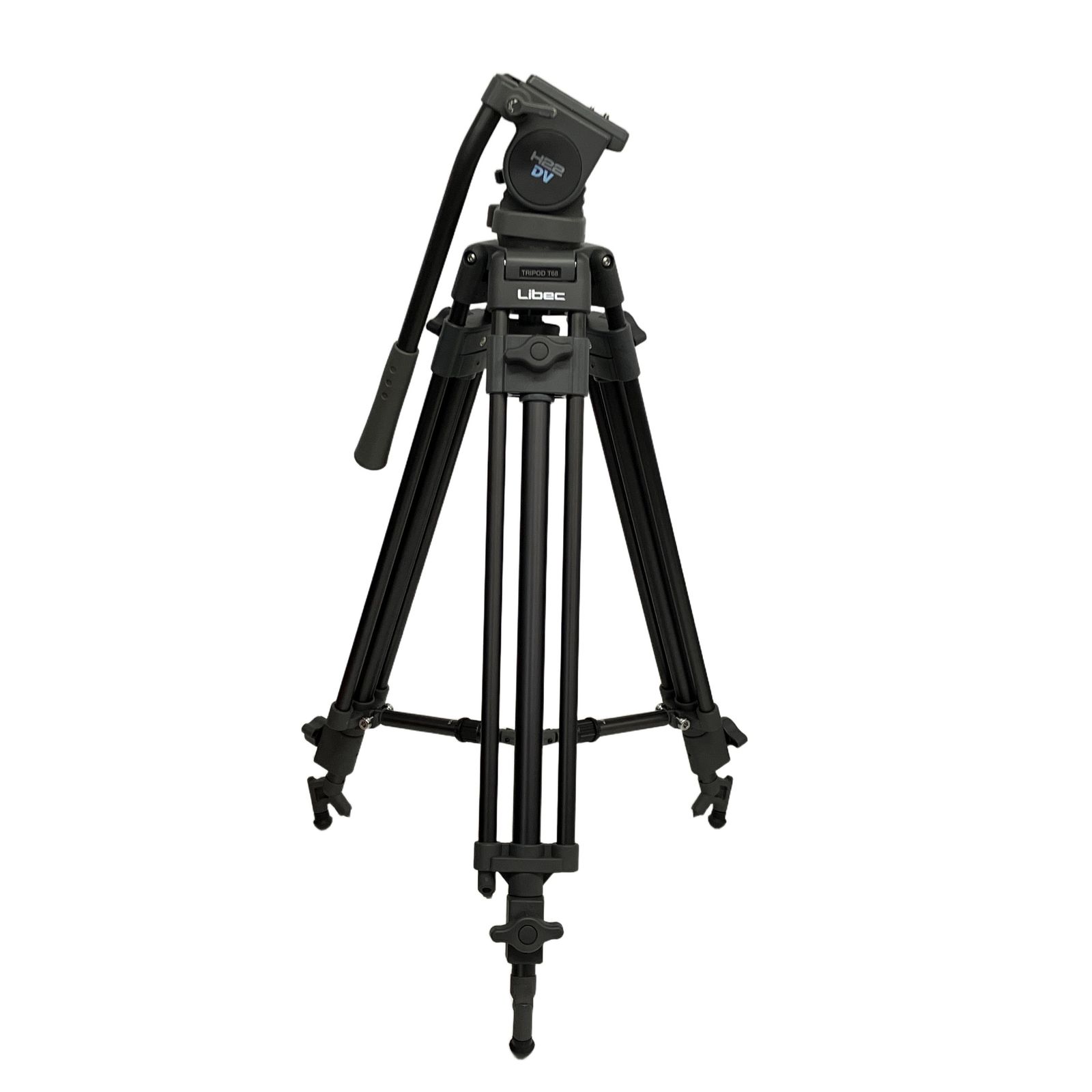 Libec LS-22DV 三脚セット(H22DV T68) アルミ三脚 撮影機材 動画撮影 