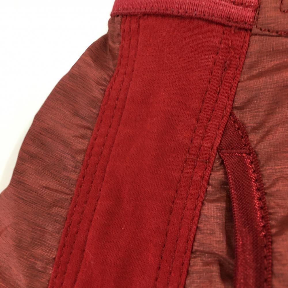 美品】ヒールクリーク スカート レッド系 サイドライン 裏地付