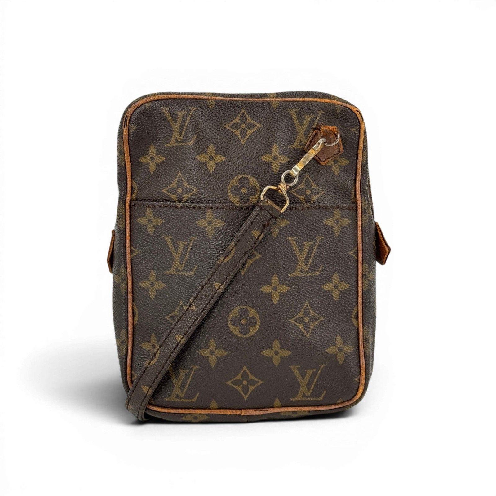 LOUIS VUITTON オールド・ダヌーブ モノグラム・キャンバス ブラウン ショルダーバッグ M3552