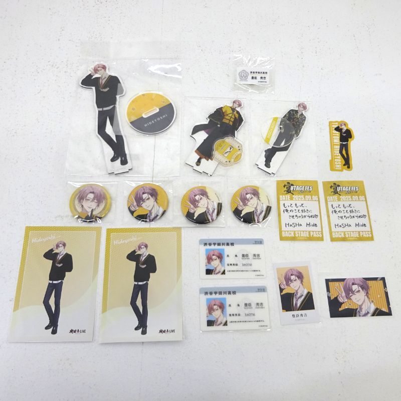 三重店】戦国 A LIVE 豊臣秀吉 グッズまとめセット(戦アラ/アクスタ