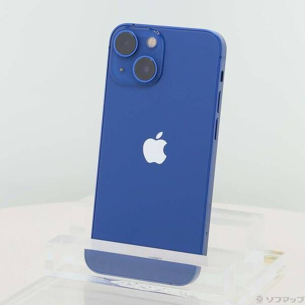 ソフマップ 〔中古品〕 iPhone13 mini 128GB ブルー MLJH3J／A SIMフリー【198】