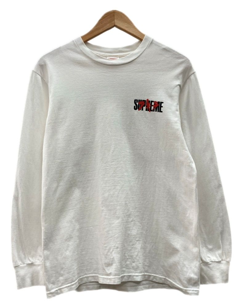 シュプリーム SUPREME × AKIRA アキラ 17AW Neo-Tokyo L/S Tee ネオ トウキョウ Tシャツ ロンT 長袖 白 ロンT プリント ホワイト Sサイズ 104MT-3478