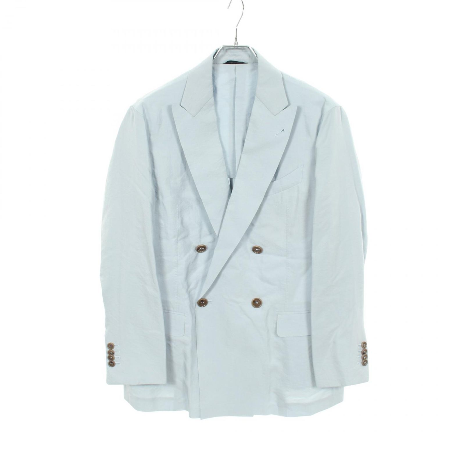 ジョルジオアルマーニ GIORGIO ARMANI テーラードジャケット UPTON ダブルブレスト 1SGAV02G シルク ジャケット メンズ Used A