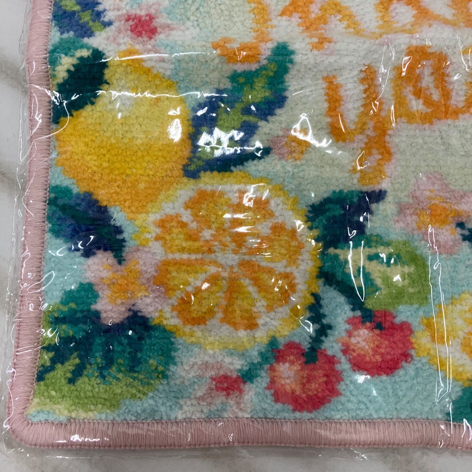4224 【美品】 FEILER フェイラー サンキューシトラス ハンカチ タオル