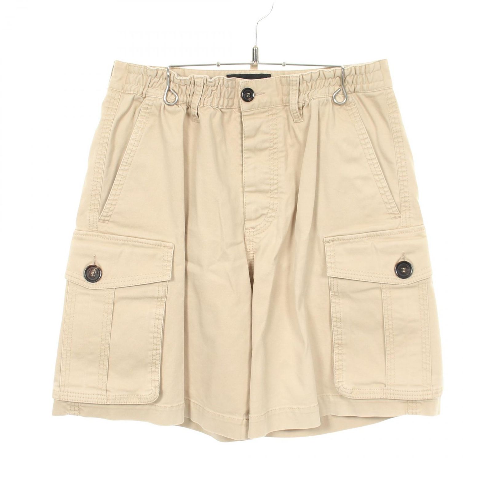 ◆希少品◆DSQUARED2ディースクエアード ショート　ハーフパンツ ベージュ ディースクエアード DSQUARED2 パンツ ハーフパンツ ボタンフライ