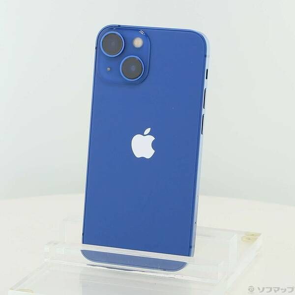 ソフマップ 〔中古品〕 iPhone13 mini 128GB ブルー MLJH3J／A SIMフリー【198】