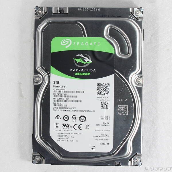 ソフマップ 〔中古品〕 ST3000DM008【344】 7,859円