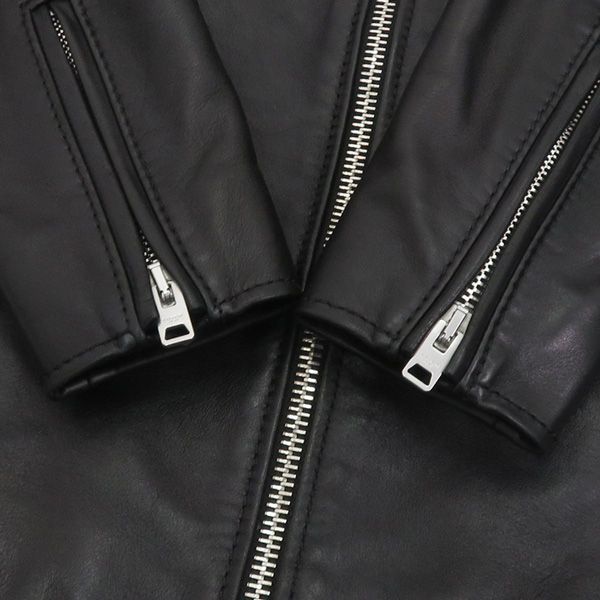 極美品】COACH コーチ シープスキン レザー レーサー ライダース