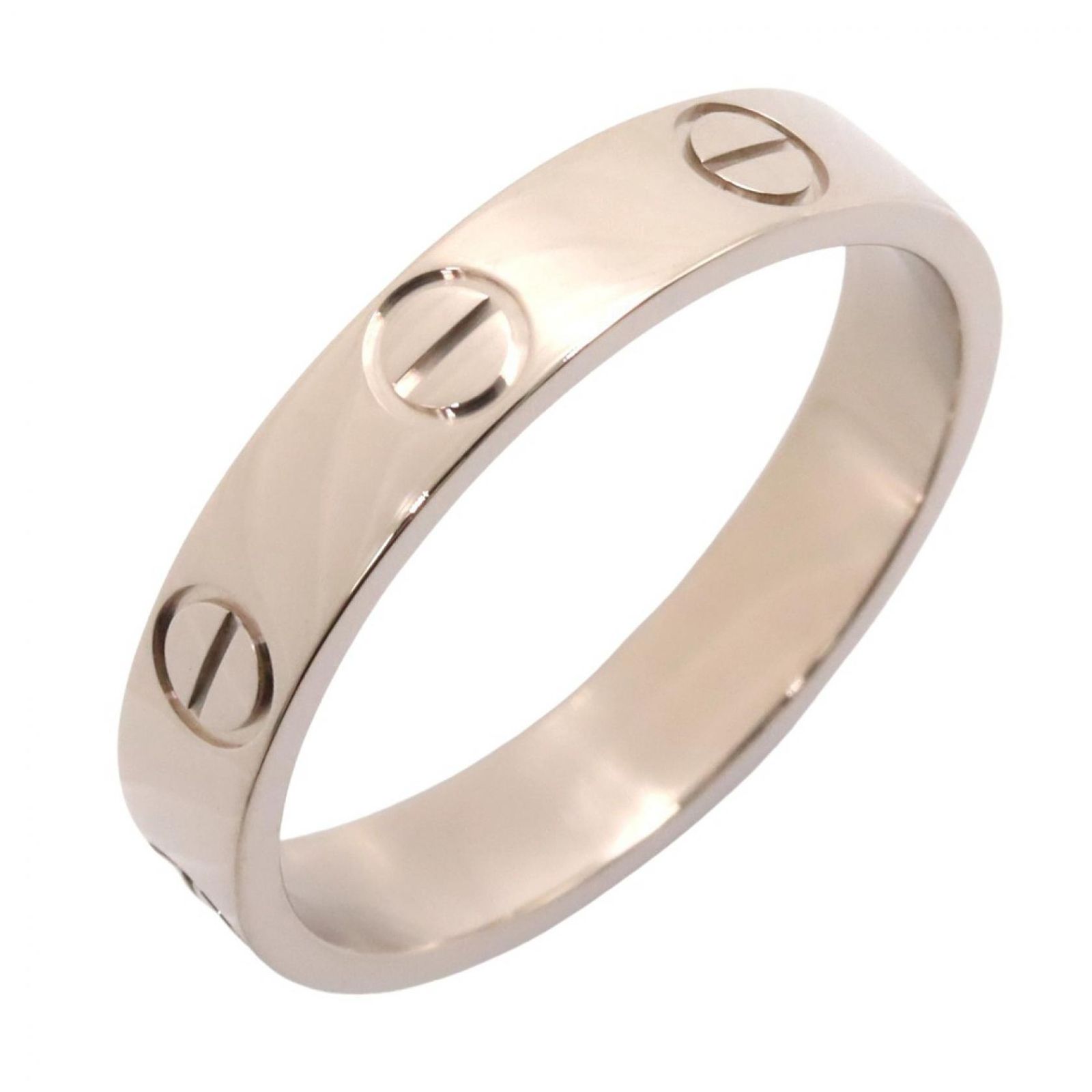 カルティエ CARTIER リング・指輪 ミニラブリング B4085100 K18WG（ホワイトゴールド） ミニラブリング レディース Used A