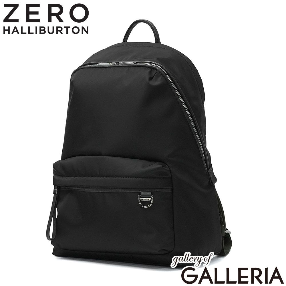 【正規品5年保証】 ゼロハリバートン リュック メンズ バックパック ZERO HALLIBURTON ブランド 大人 おしゃれ デイパック 軽量 通勤 無地 A4 17L PC収納 UE Collection Day Backpack 81756 ブラック