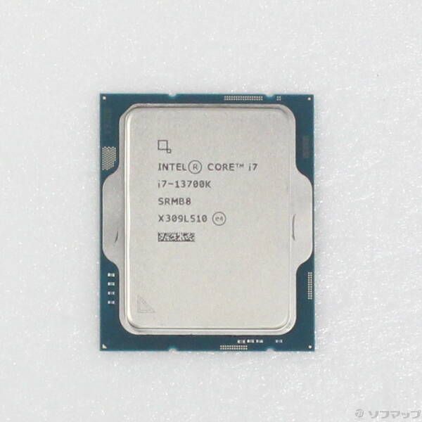 ソフマップ 〔中古品〕 Core i7 13700K 〔3.4GHz／LGA 1700〕【262】
