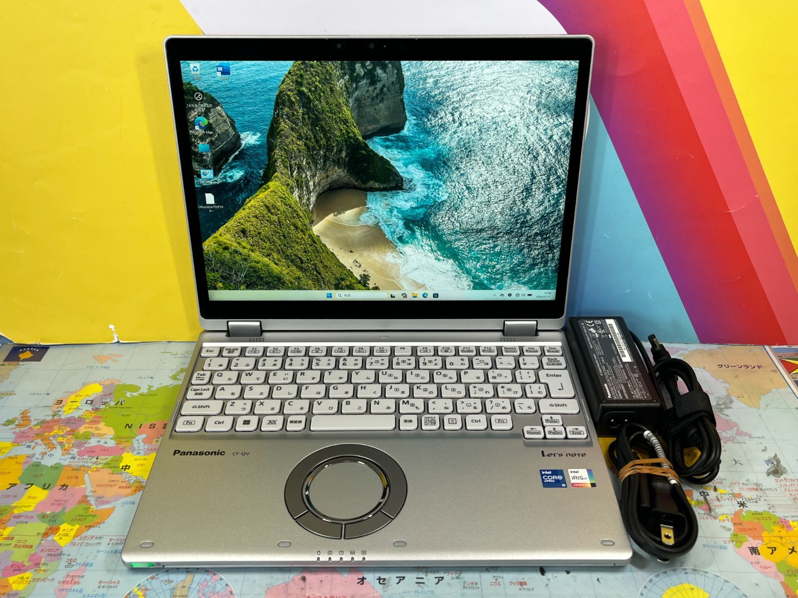 累積710H CF-QV1 16GB レッツノート 12型 2in1 タッチ 極美品
