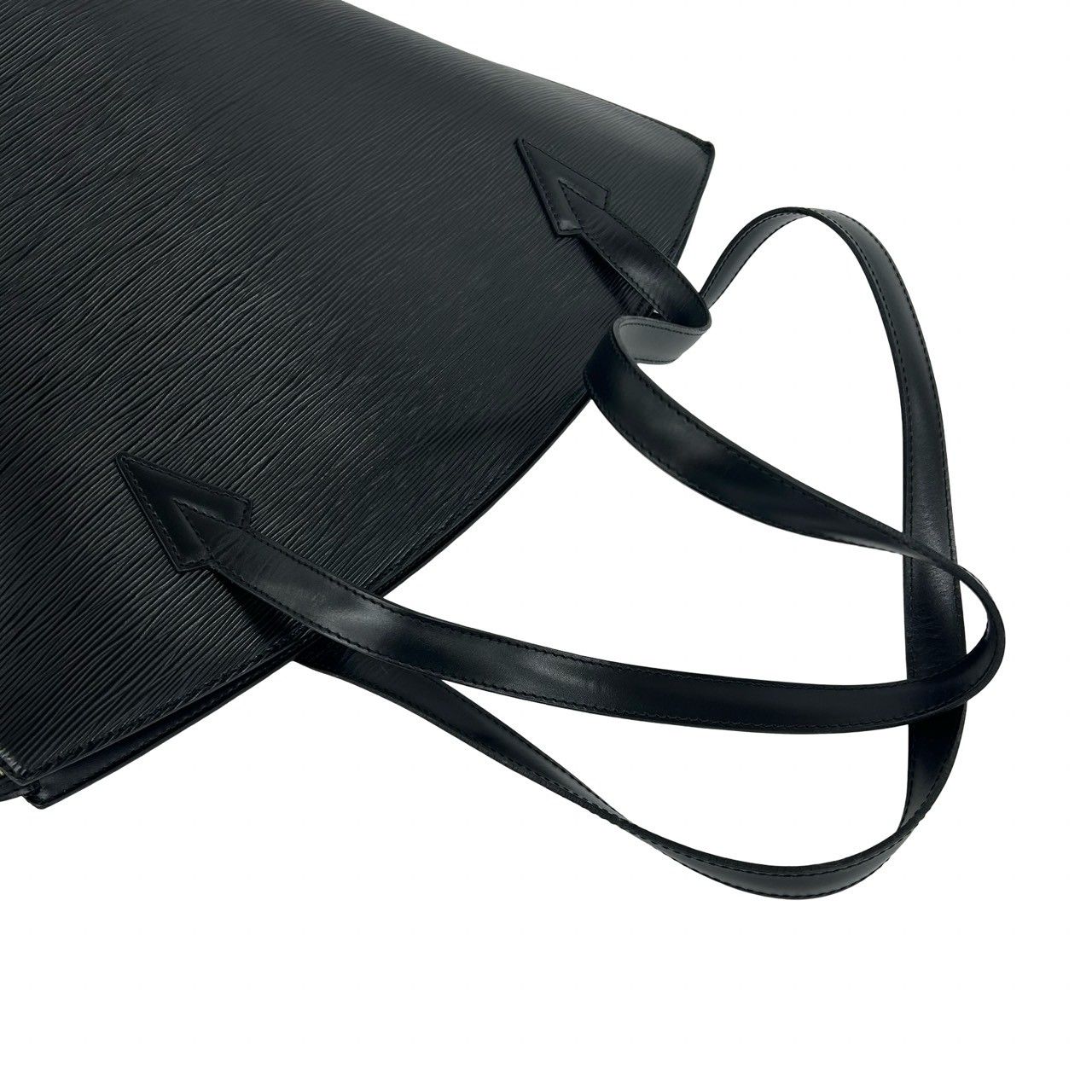 LOUIS VUITTON 黒　エピ　ノワール　サンジャク　ジャンク品 極 美品 LOUIS VUITTON ルイヴィトン サンジャック ショッピング エピ