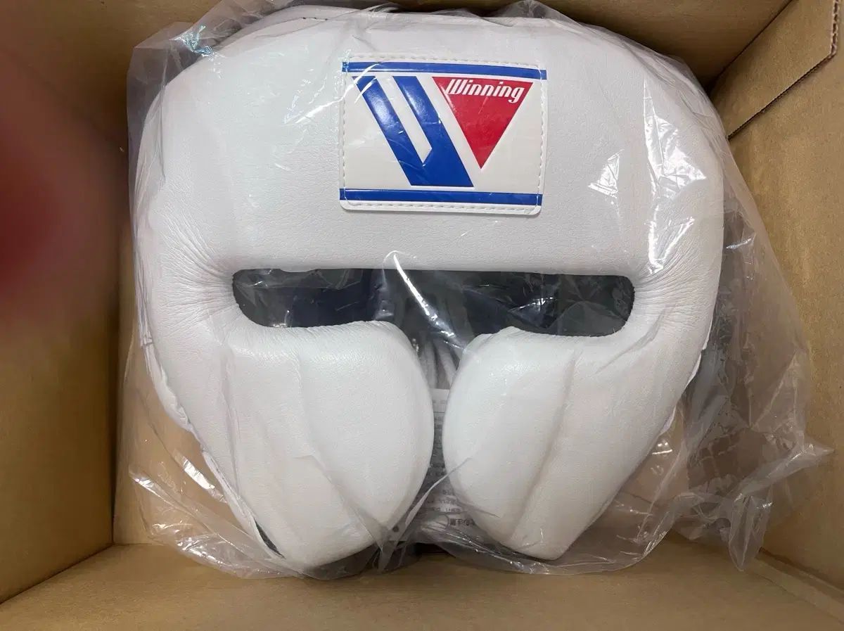 ウィニング ヘッドギア T字 白 m 新品