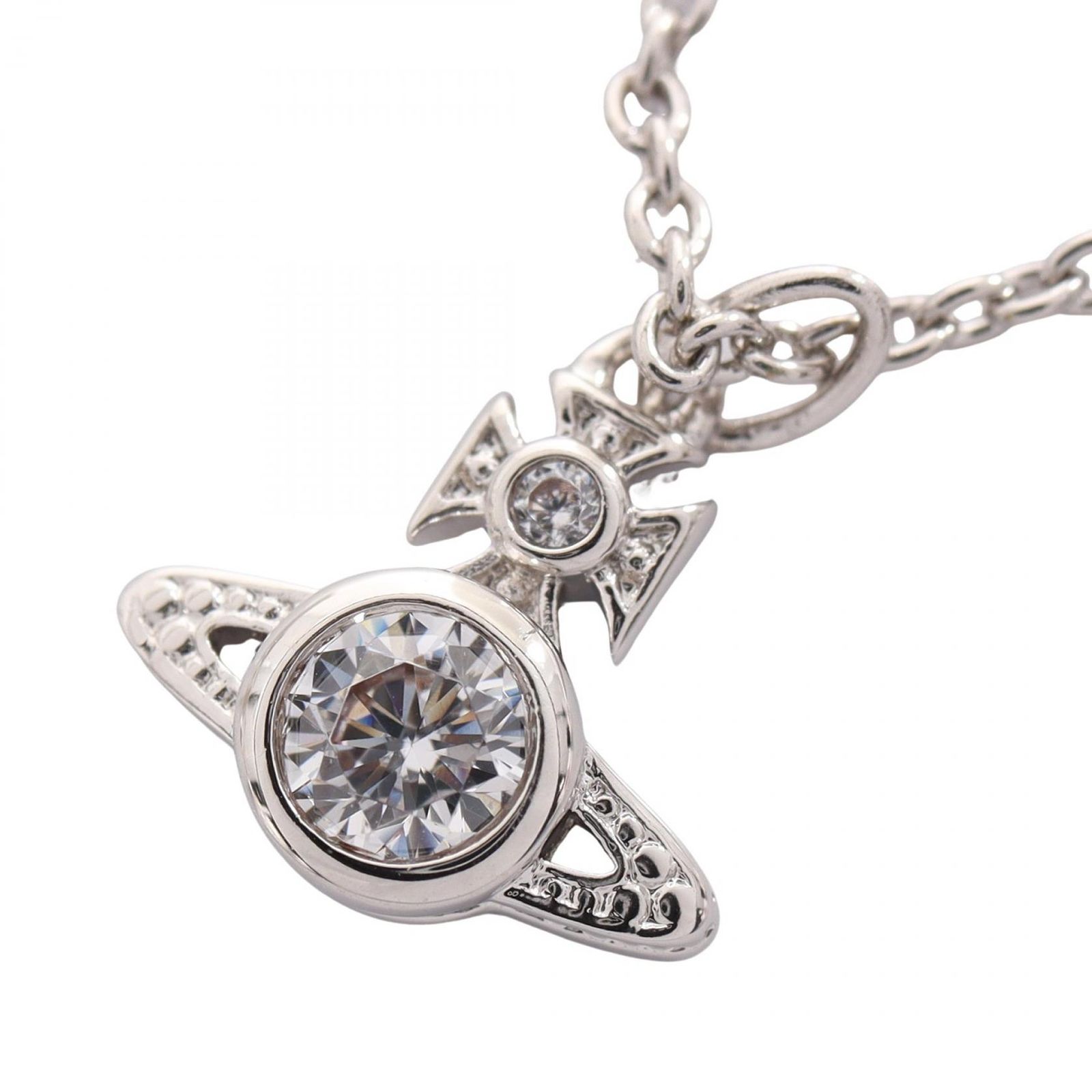 ヴィヴィアンウエストウッド Vivienne Westwood ネックレス LONDON ORB PENDANT 6302027802P102 ステンレススチール ネックレス レディース 新品