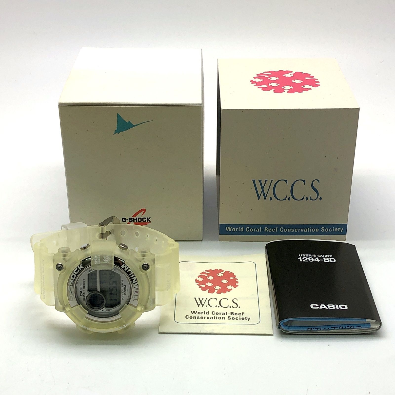 G-SHOCK ジーショック DW-8201WC-7T FROGMAN WCCS フロッグマン