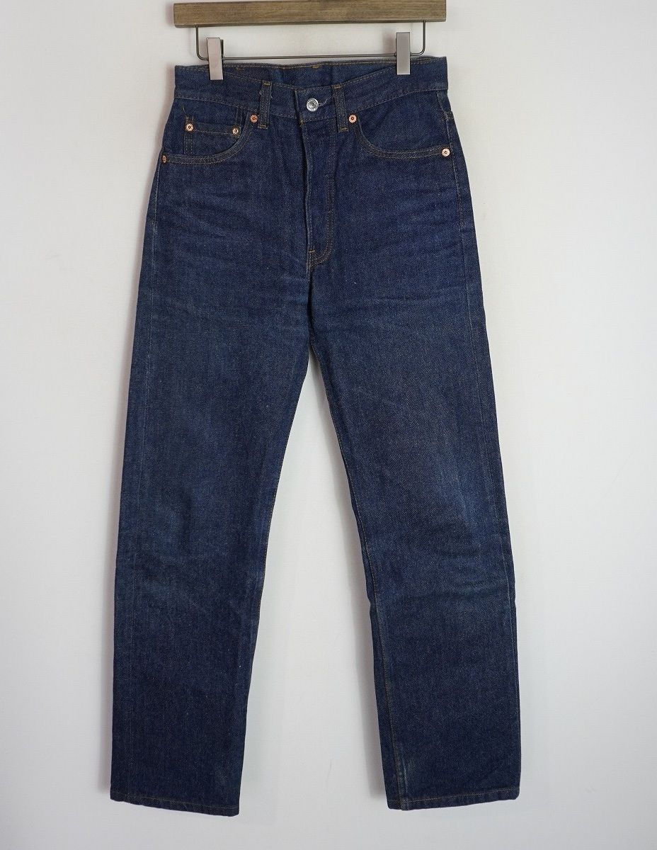 90s LEVI'S リーバイス 501xx USA製 ボタン裏546 テーパード デニム パンツ W28 L34 ヴィンテージ 紺4549Q★2