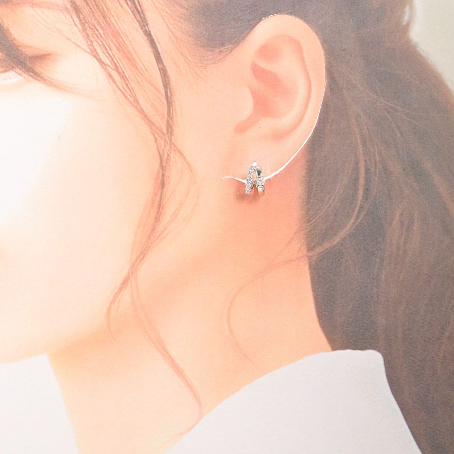 no-brand ノンブランドジュエリー ピアス ダイヤ ピアス - メルカリ