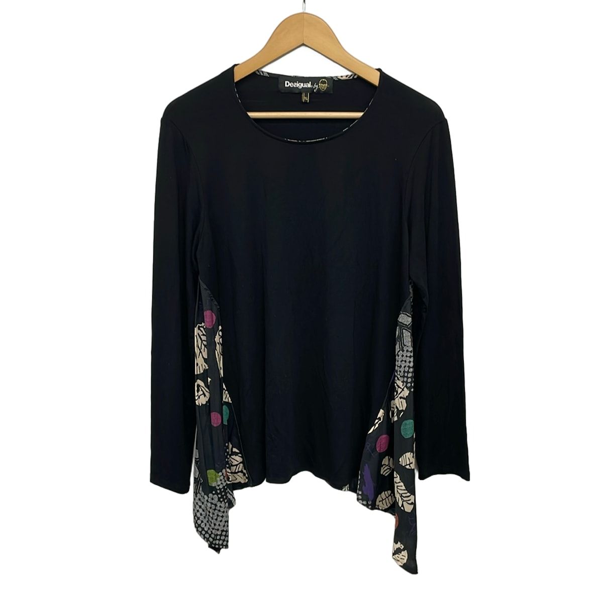 Desigual(デシグアル) チュニック サイズXL レディース美品 - 黒 