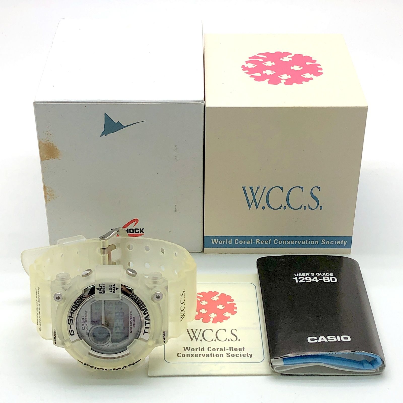 G-SHOCK ジーショック DW-8201WC-8T FROGMAN WCCS フロッグマン チタン