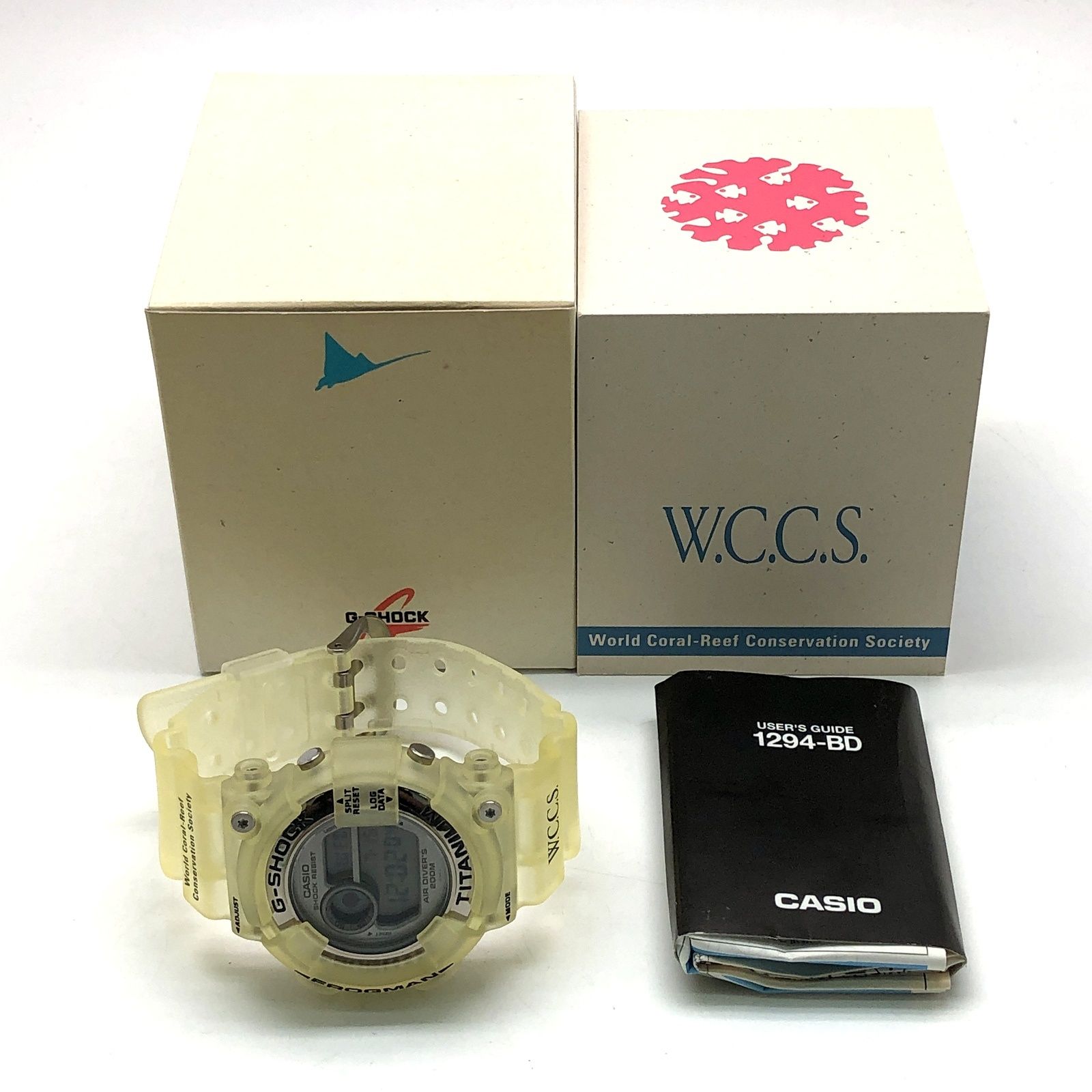 G-SHOCK ジーショック DW-8201WC-8T FROGMAN WCCS フロッグマン チタン