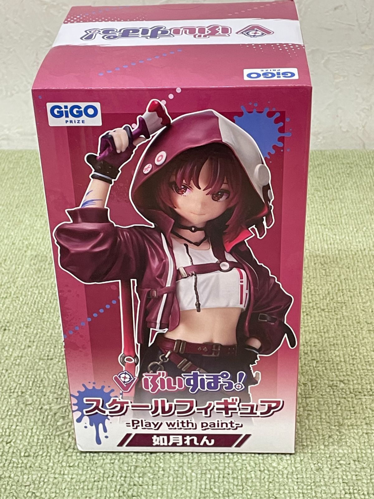 未開封品 ぶいすぽっ！如月れん スケールフィギュア Play with paint