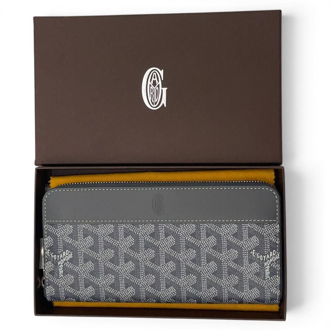 未使用】ゴヤール GOYARD マティニョン GM ラウンドファスナー長財布