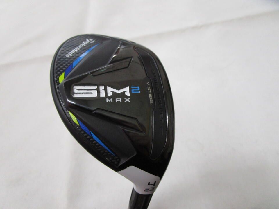 テーラーメイド　SIM2 MAX　22度　TENSEI BLUE TM60(SIM2)　Sフレックス　ユーティリティ　中古　ゴルフドゥ！札幌手稲店【最短即日発送】