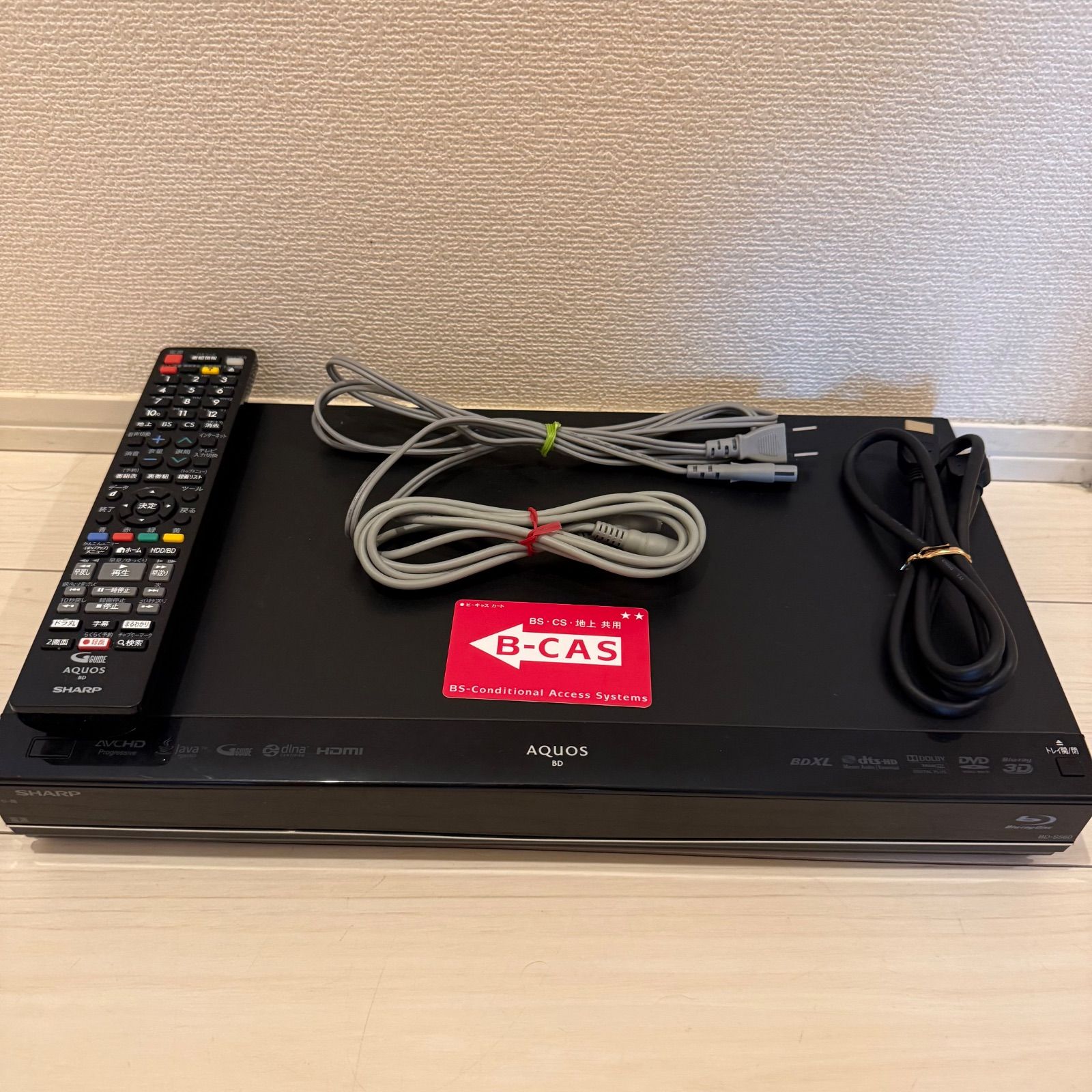 SHARP BD-S560 シャープ ブルーレイディスクレコーダー DVD Blu-ray