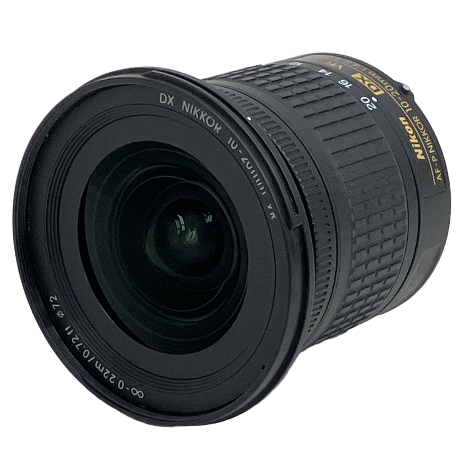 Nikon AF-P DX NIKKOR 10-20mm F4.5-5.6G ED VR ニコン Fマウント ズームレンズ カメラ用品 中古 M11466434