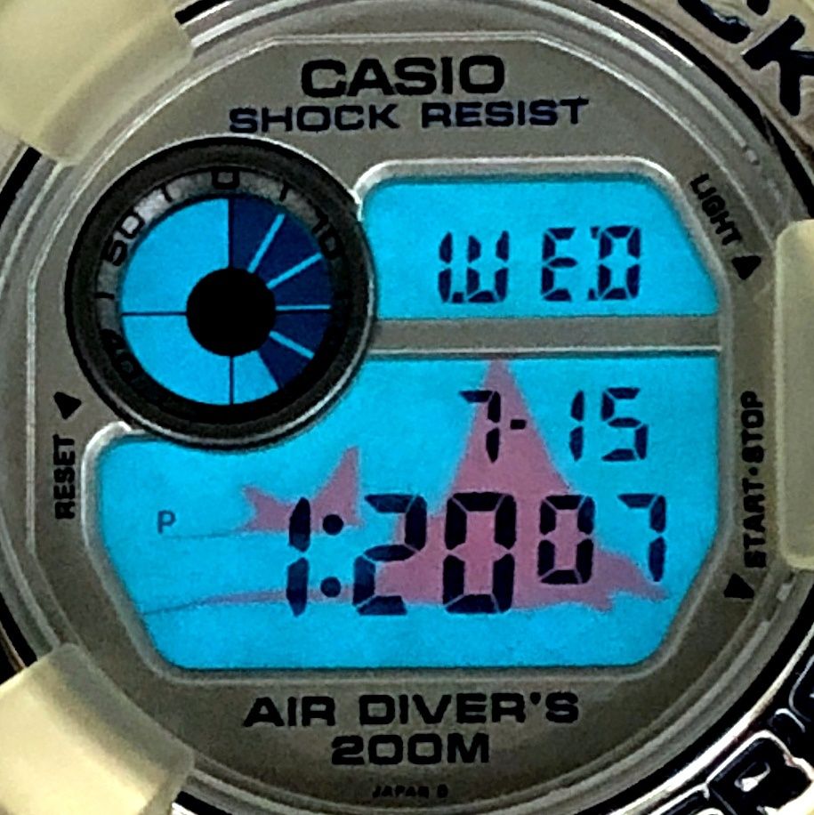 G-SHOCK ジーショック DW-8250WC-7BT FROGMAN 初代 WCCS スケルトン 青