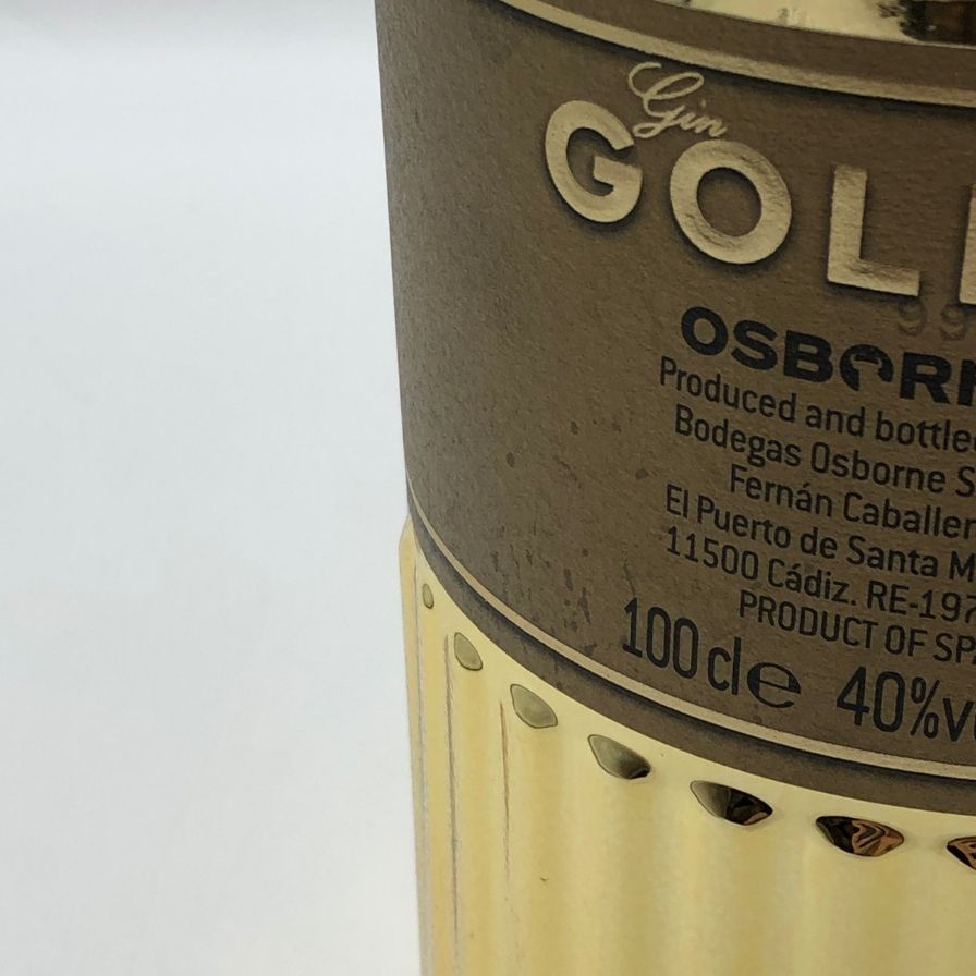 ゴールド 999.9 ジン 1000ml 40% 未開栓 - メルカリ