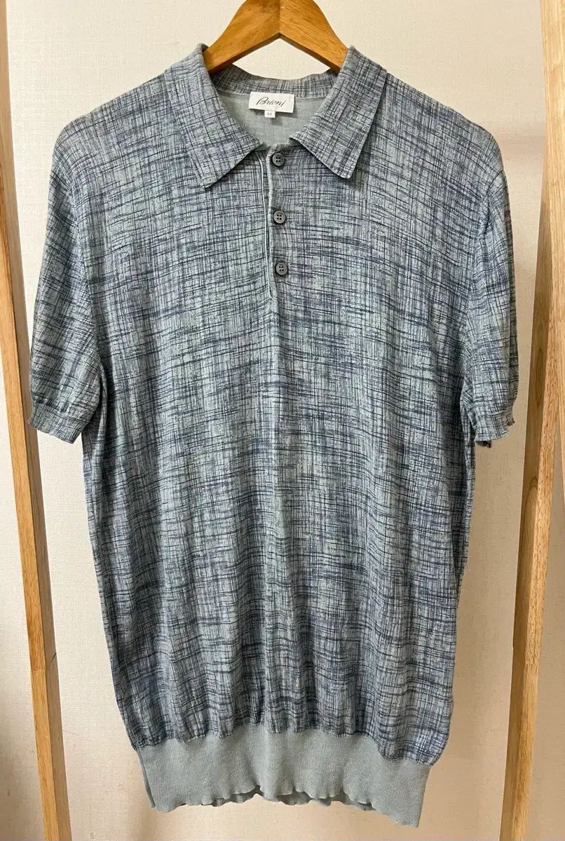 ブリオーニ サイズ52 パータン ニット カラーTシャツ 正規品