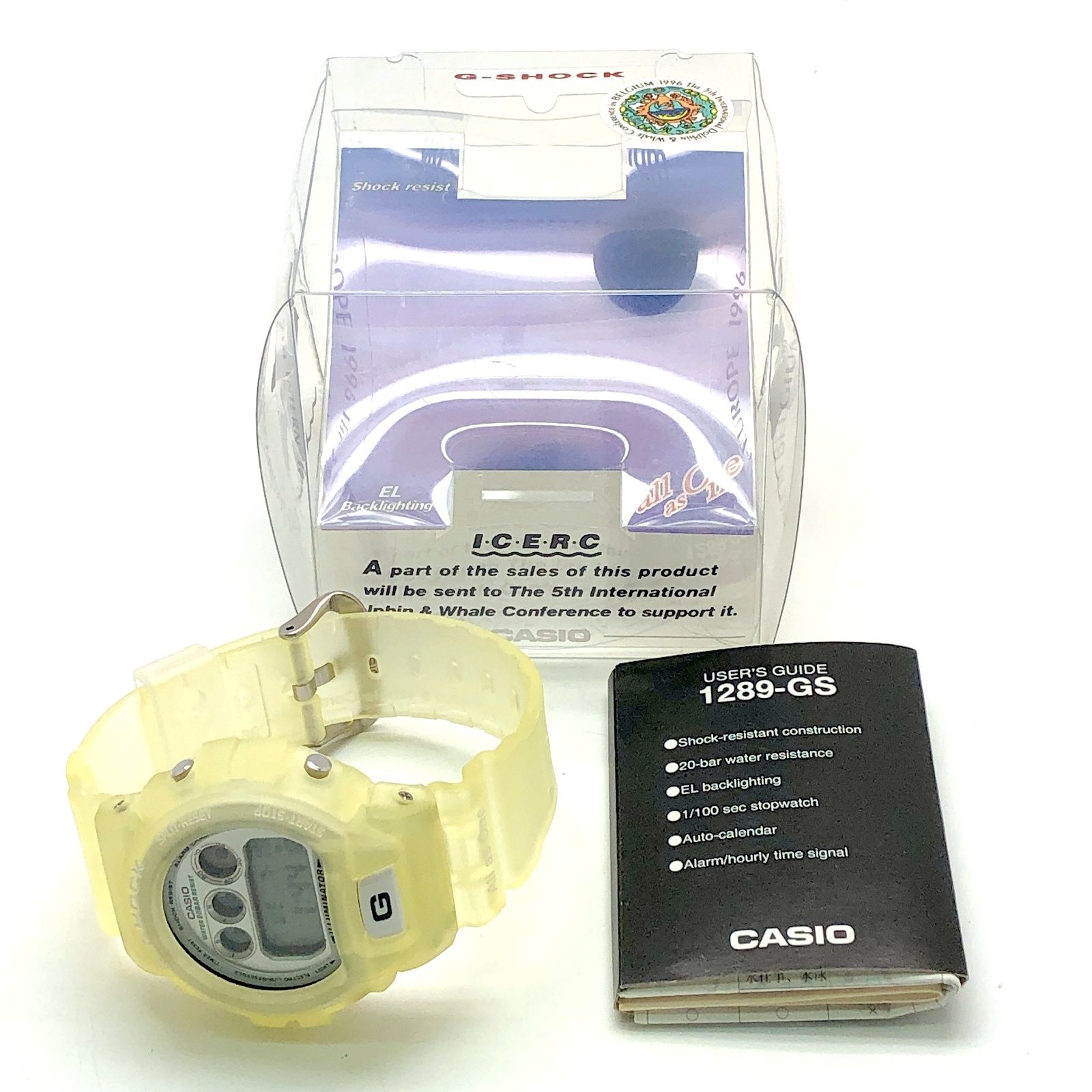 希少！ビンテージCASIO G-SHOCK DW-6900K-8BT 1996第5回国際イルカ