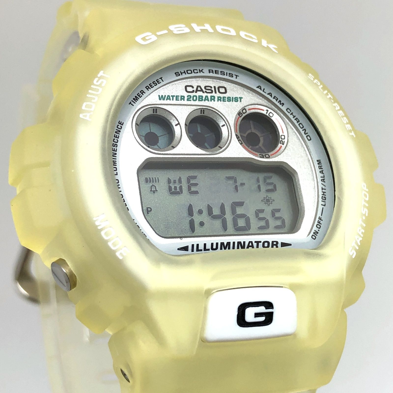 【希少・箱付き】G-SHOCK DW-6900K 第5回イルクジ 稼働品 G-SHOCK DW-6900K 1996年5th第5回国際イルカ クジラ会議記念