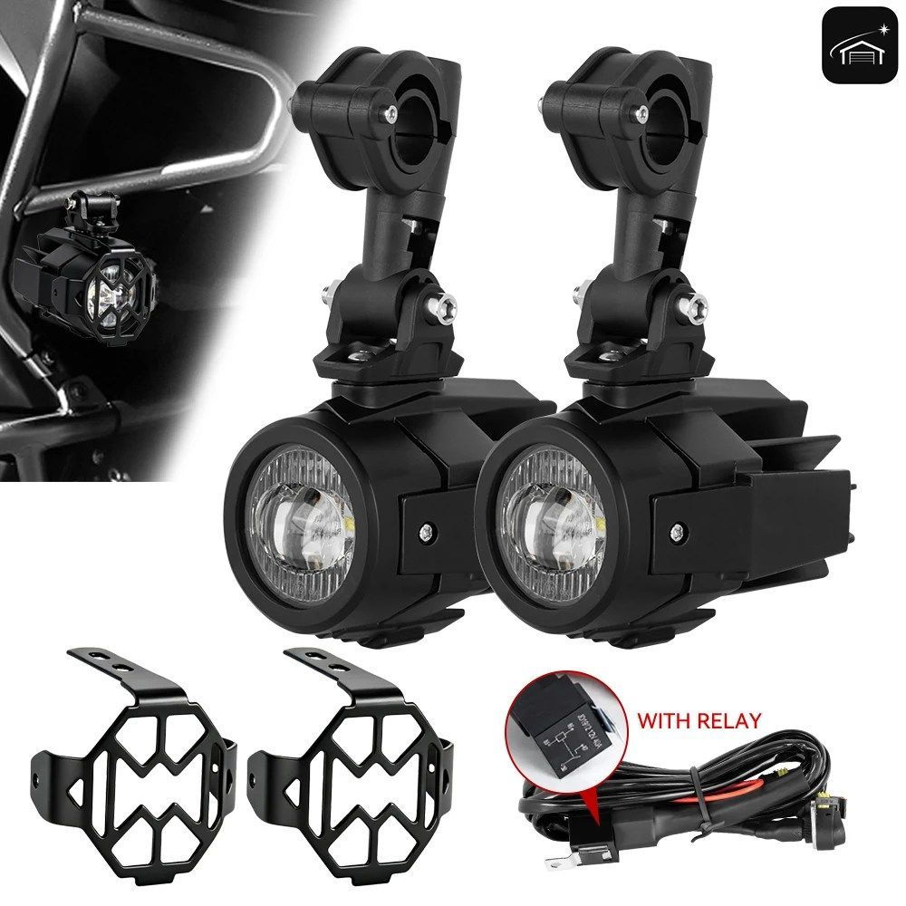 2個入り オートバイ用 LED ドライビング フォグライト 防水補助スポットライトランプ BMW R1200GS LC R1250GS ADV などほとんどのオートバ