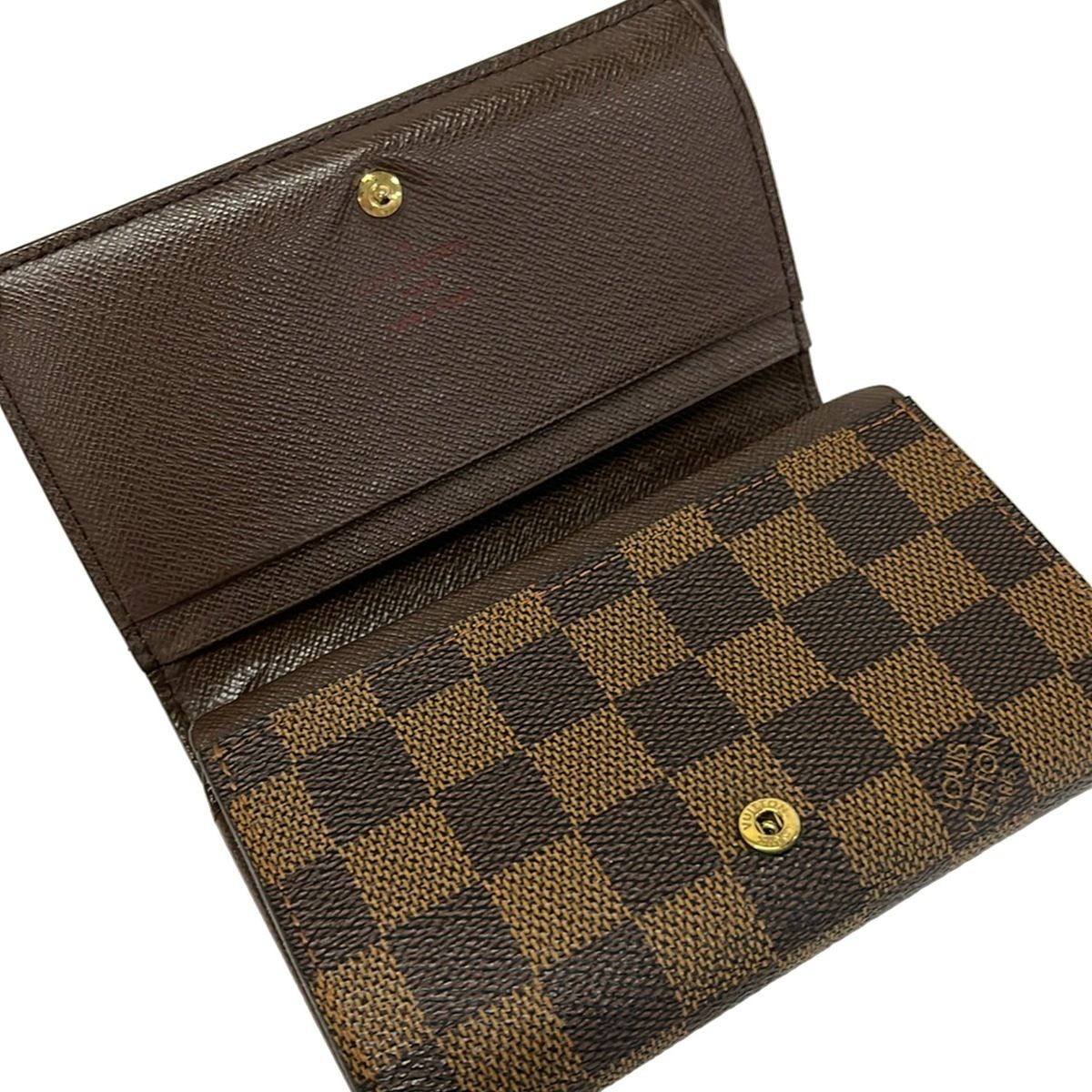 LOUIS VUITTON(ルイヴィトン) 2つ折り財布 ダミエ ポルトフォイユ