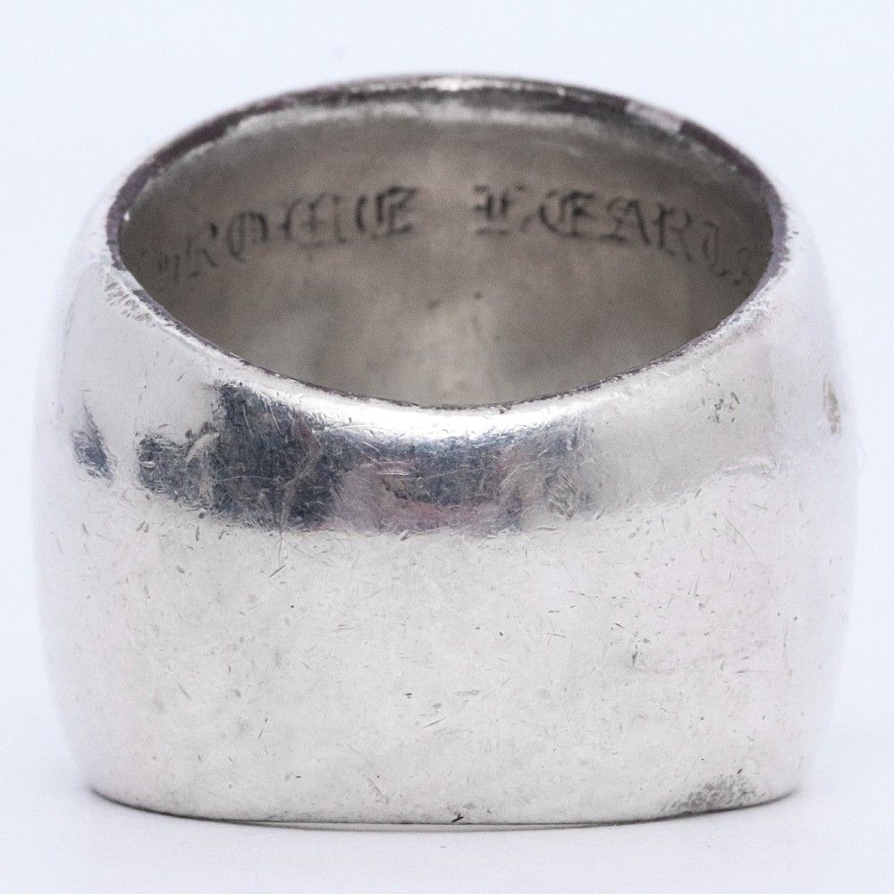 24.5号 CHROME HEARTS クラシック オーバルクロスリング シルバー