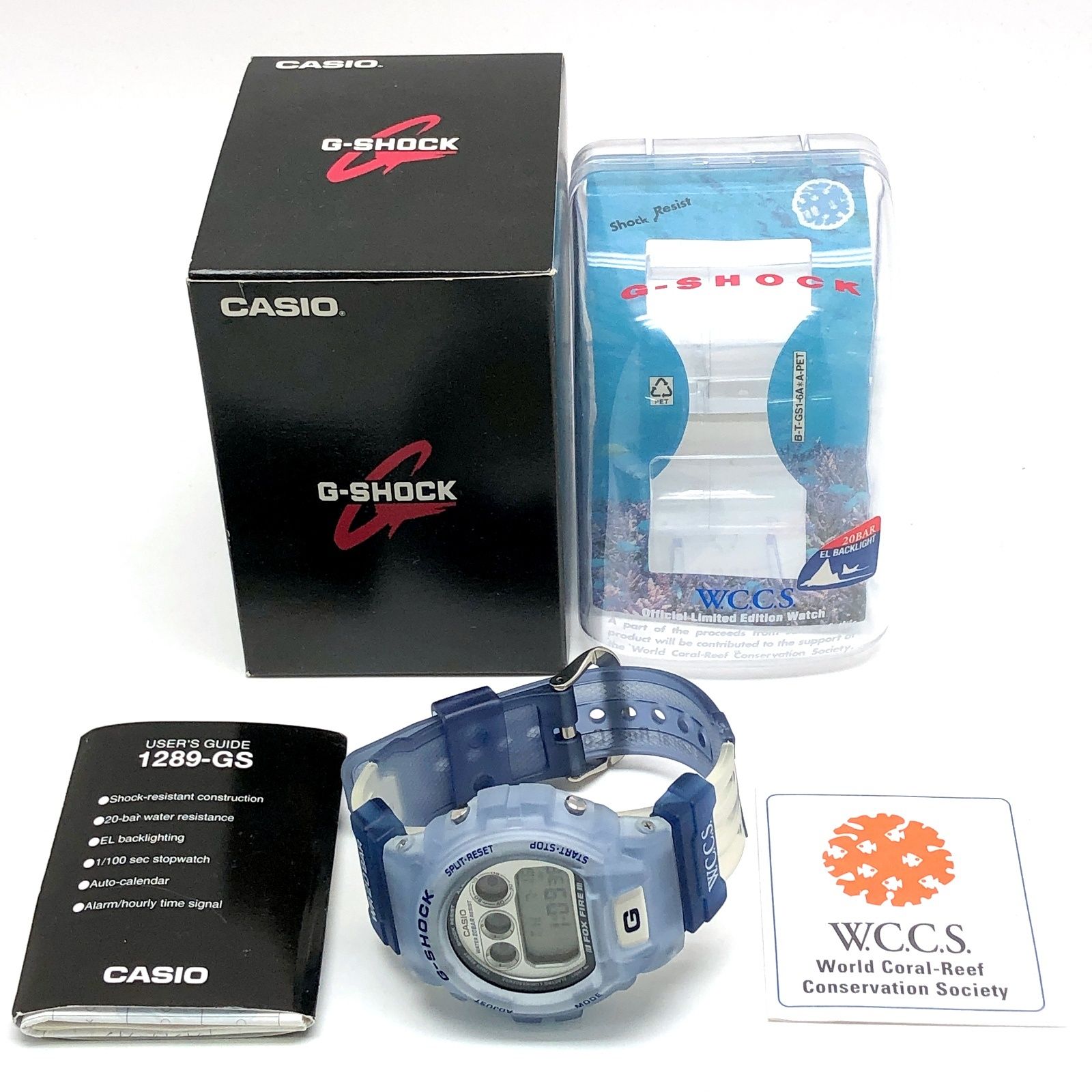 G-SHOCK ジーショック DW-6900WC-6T WCCS 世界サンゴ礁保護協会 コラボ