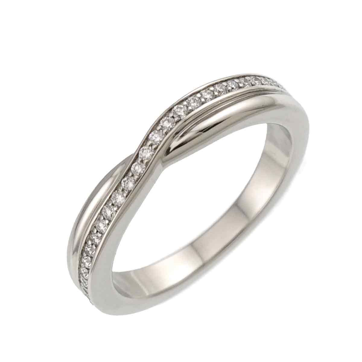 【新品仕上げ】ハリーウィンストン　トリスト　ワンロウ　リング　プラチナ　8.5号 ハリーウィンストン HARRY WINSTON トリスト ワンロウ バンド 8.5号
