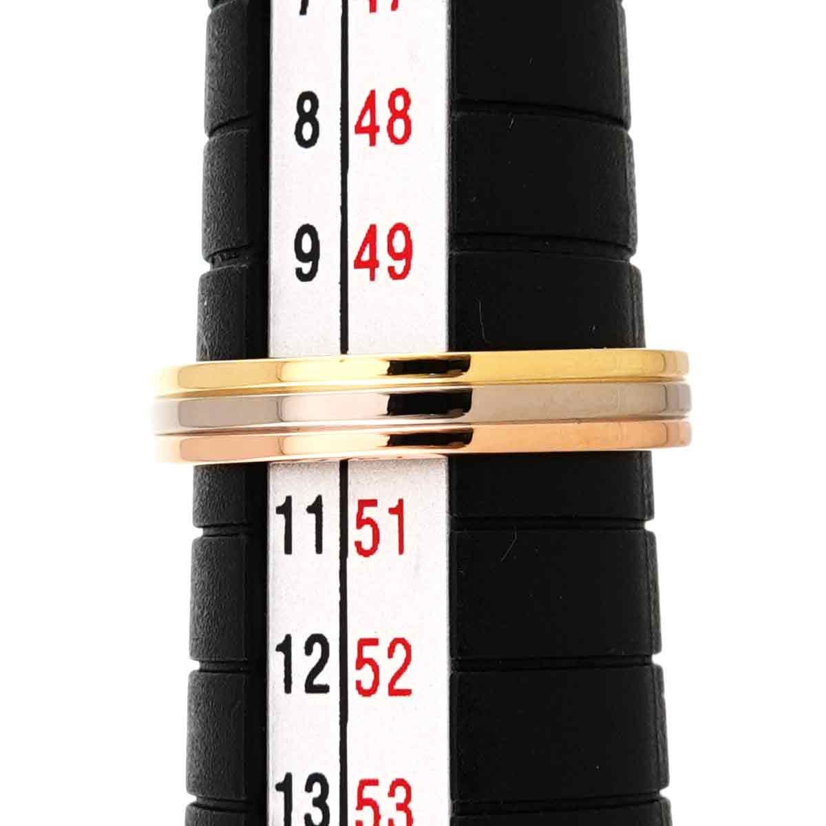カルティエ Cartier ヴァンドーム #50 リング K18 YG WG PG スリー
