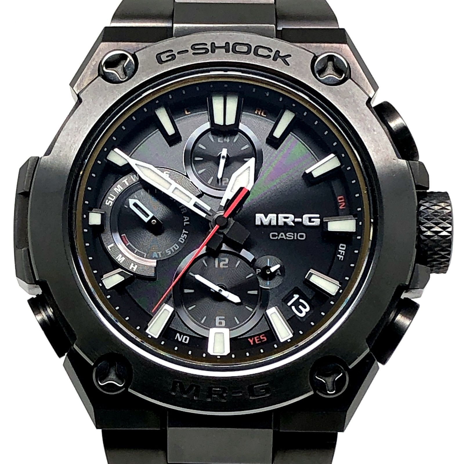 G-SHOCK ジーショック MRG-B1000B-1A MR-G 電波ソーラー Bluetooth搭載 ミッドサイズ チタン ブラック 2017年11月発売