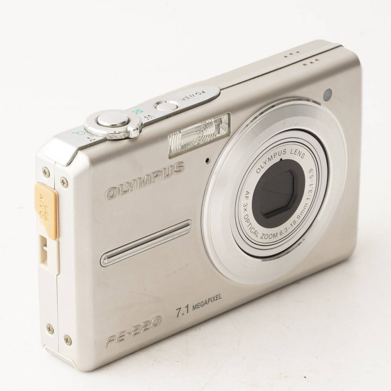 オリンパス Olympus FE-220 シルバー 3x 光学ズーム - メルカリ