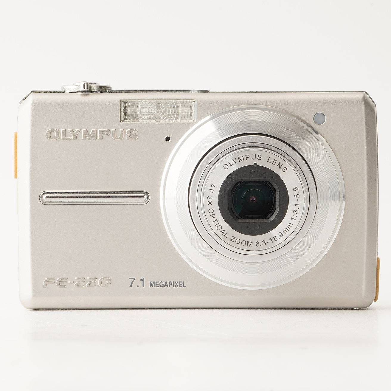 オリンパス Olympus FE-220 シルバー 3x 光学ズーム - メルカリ