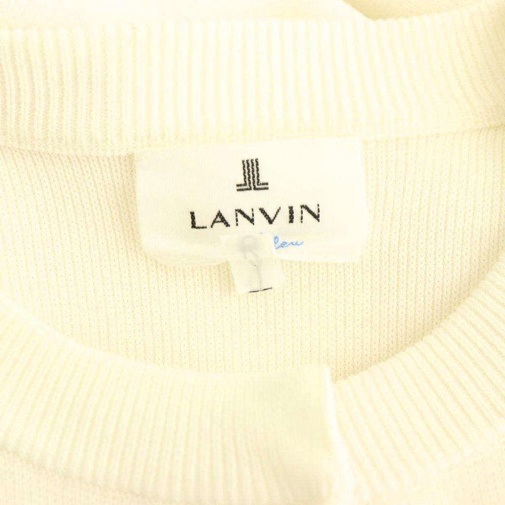 ランバンオンブルー LANVIN en Bleu カーディガン クルーネック 長袖